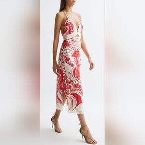 NWT REISS EBONY RESORT MIDI 10